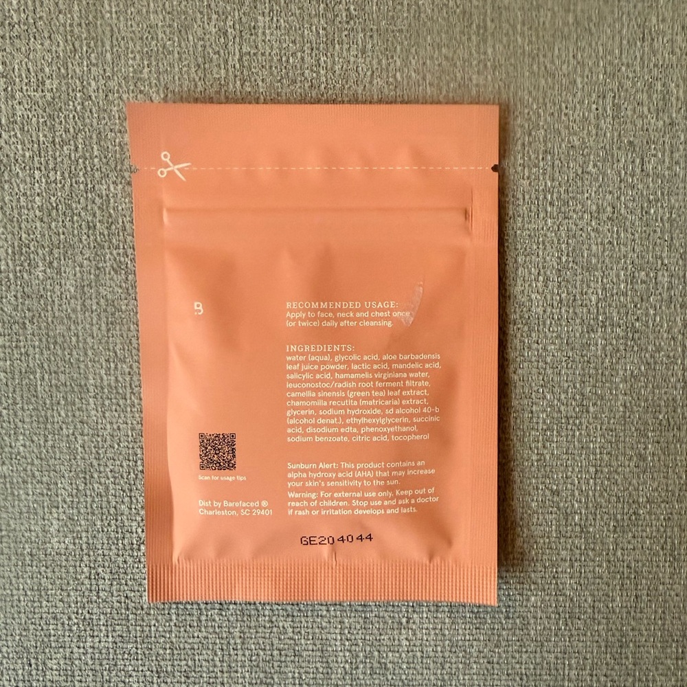 NIB Barefaced Toning Pads - Picture 3 of 3